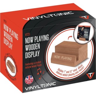 VINYLTONIC - NOW PLAYING WOODEN STAND