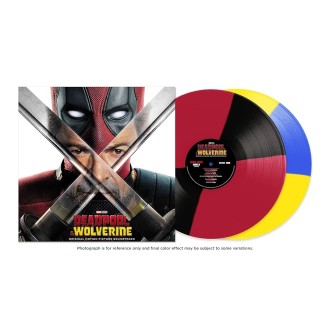 Various – Deadpool & Wolverine (Original Motion Picture Soundtrack)(2 x Vinyl, LP, Stereo, Red & Black & Blue & Yellow)