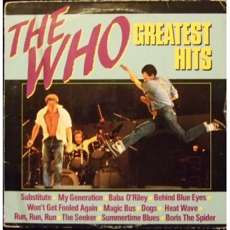 The Who – Greatest Hits (Vinyl, LP, Compilation, Reissue)