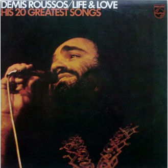 Demis Roussos – Life & Love (His 20 Greatest Hits) (Vinyl, LP, Compilation, Reissue)