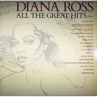 Diana Ross – All The Great Hits (Vinyl, LP, Compilation, Reissue, Stereo, Gatefold)