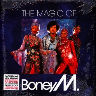 Boney M. – The Magic Of Boney M. (Special Remix Edition) (2 x Vinyl, LP, Compilation, Magenta Transparent & Blue Transparent, Gatefold)