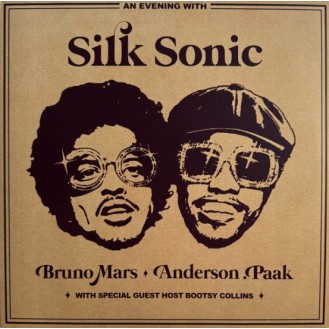 Silk Sonic – An Evening With Silk Sonic (Vinyl, LP, Album, Limited Edition, Reissue, Brown And White Splatter)