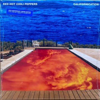 Red Hot Chili Peppers – Californication (2 x Vinyl 1 Red Opaque & 1 Blue Opaque [Ocean Blue] Album, Ltd Edition, Reissue, 25th Anniversary Edition)