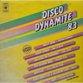 Various ‎– Disco Dynamite '83 (Vinyl, LP, Compilation, Partially Mixed)