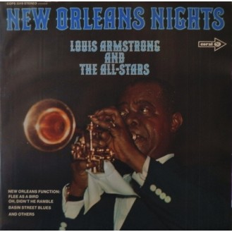 Louis Armstrong And The All-Stars – New Orleans Nights (Vinyl, LP, Album, Reissue, Stereo)