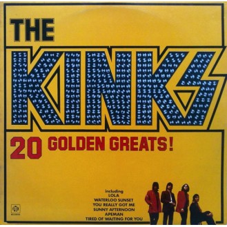 The Kinks – 20 Golden Greats! (Vinyl, LP, Compilation)