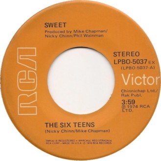 Sweet – The Six Teens (Vinyl, 7