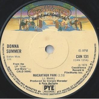 Donna Summer – MacArthur Park (Vinyl, 7