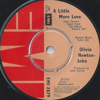 Olivia Newton-John – A Little More Love (Vinyl, 7