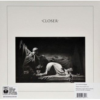 Joy Division – Closer (Vinyl, LP, Album, Reissue, Remastered, Stereo, 180 Gram)